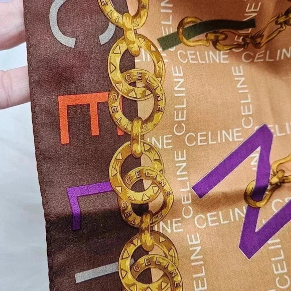 Price is FIRM* Celine Pocket  Square Neckerchief - Picture 6 of 10